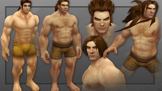 World of Warcraft human redesign