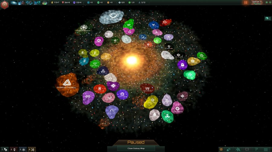 Salah satu mod Stellaris terbaik, warna lengkap