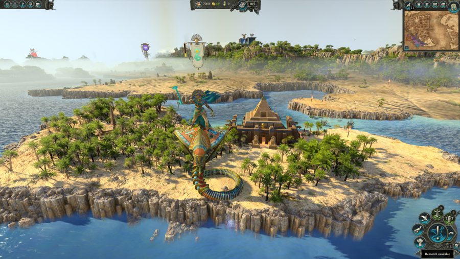 Total War: Warhammer 2 Tomb Kings serpent king