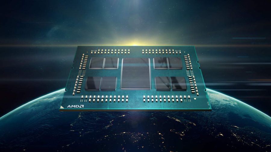 AMD Zen 2 chiplet design for Rome processor