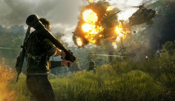 Just Cause 4 explosion