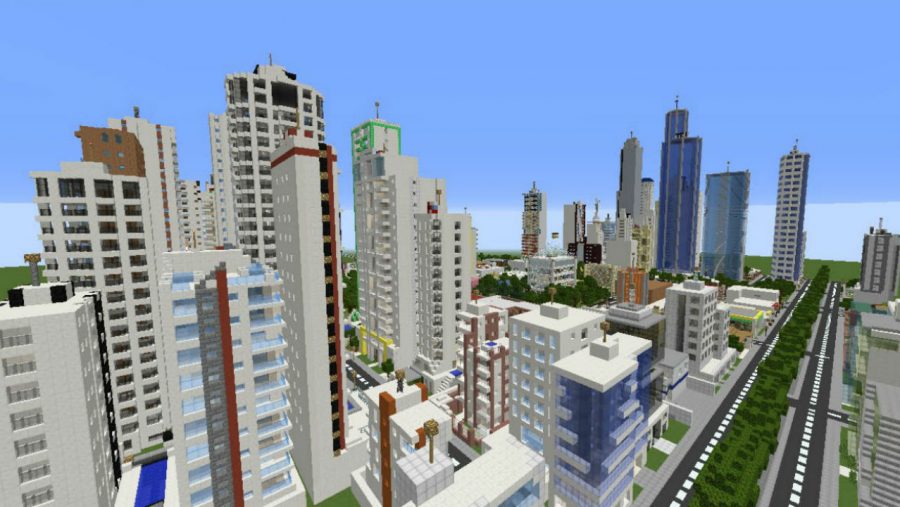 Карты Minecraft - Солнечный город