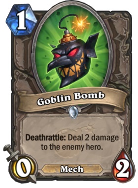Hearthstone Boomday Project - Goblin Bomb