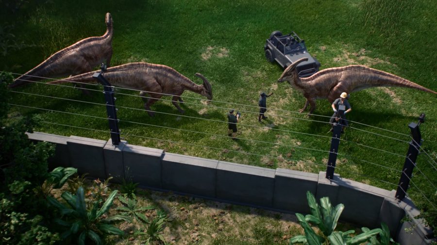 Jurassic World Evolution enclosure