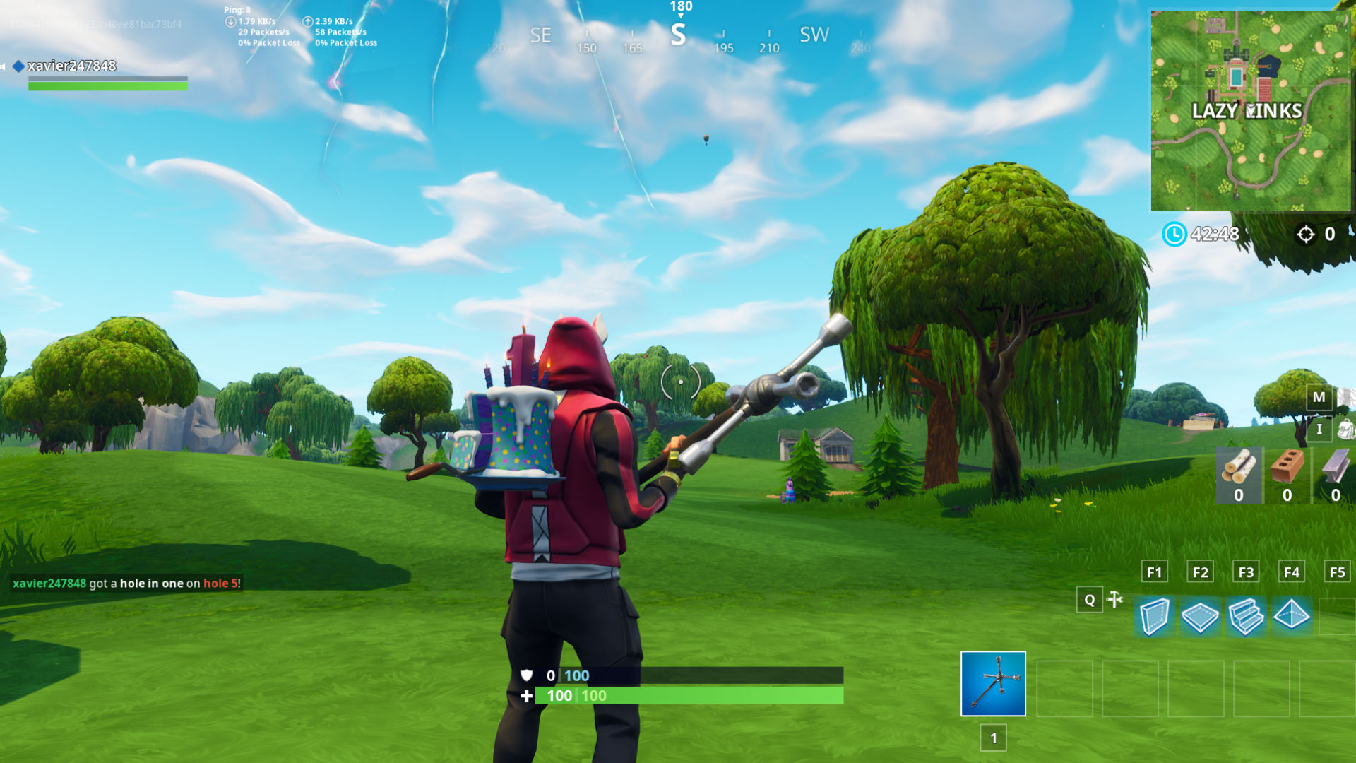Fortnite: hit a golf ball from tee to green on different ... - 1920 x 1080 jpeg 322kB