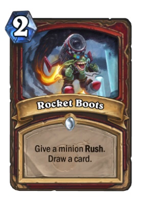 Hearthstone Boomday Project - Rocket Boots