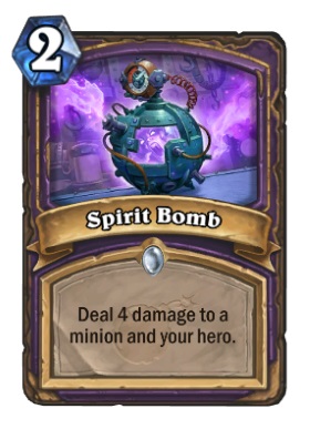 Hearthstone Boomday Project - Spirit Bomb