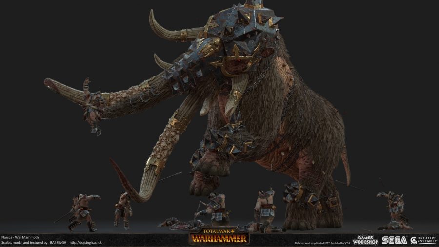 Total War: Warhammer War Mammoth