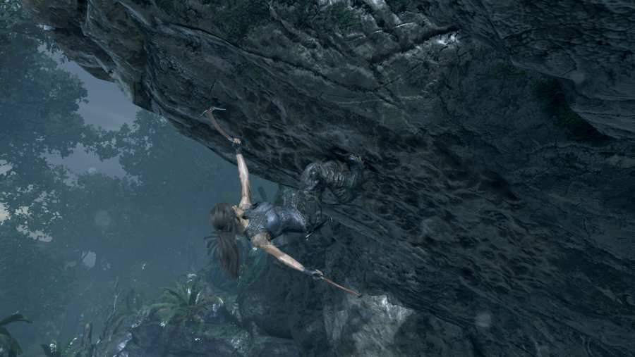 Shadow of the Tomb Raider crampon climbing