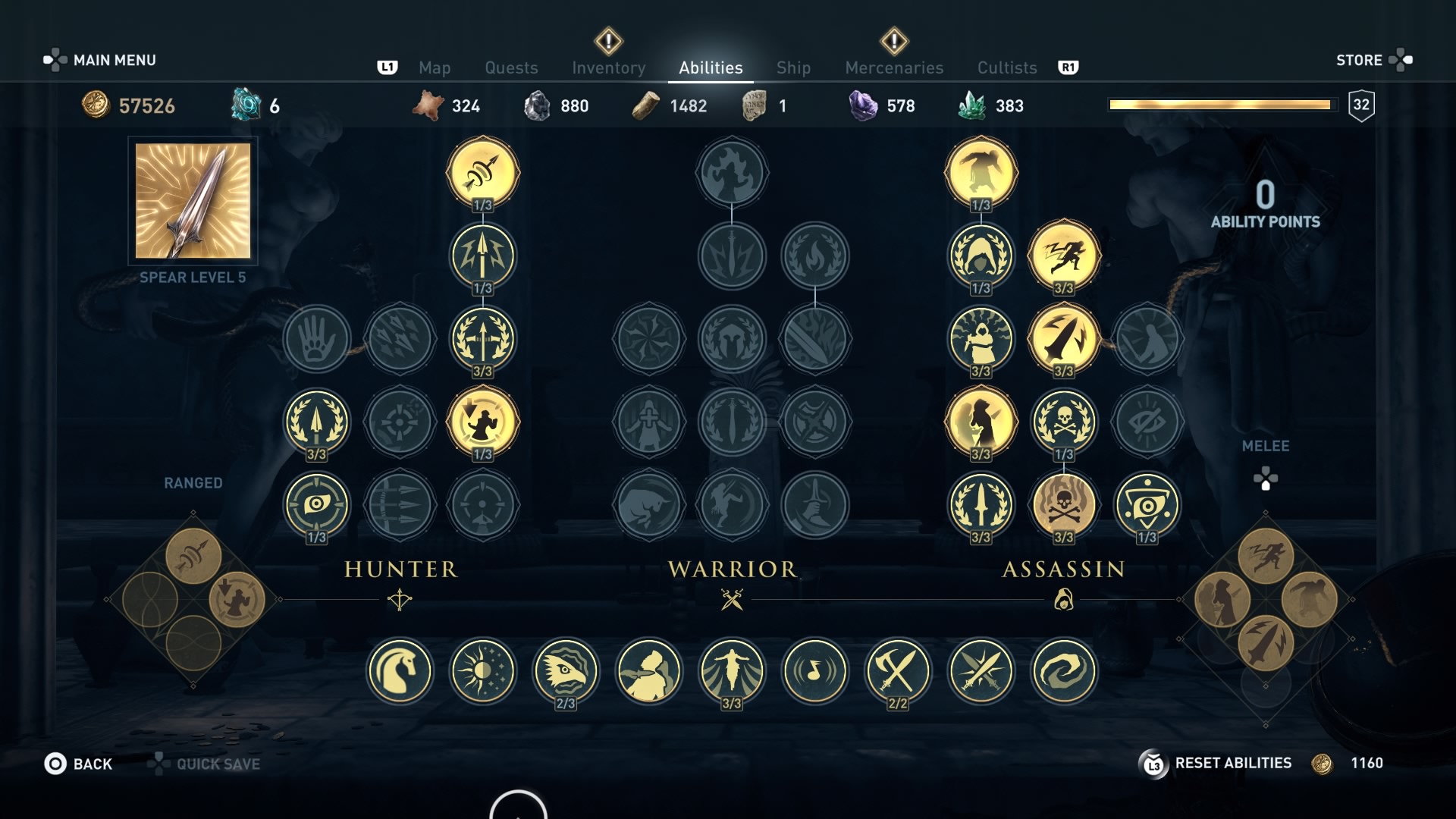 ben grænseflade Tradition All Assassin's Creed Odyssey abilities – the skills you should unlock first  for your Spartan | PCGamesN