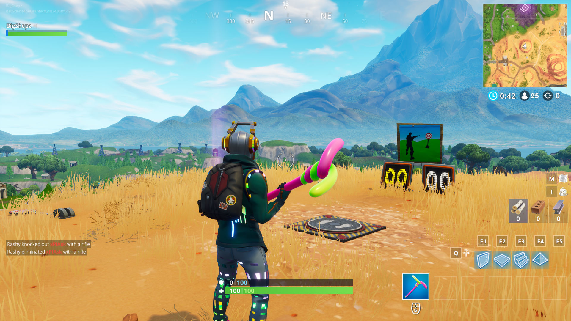 all fortnite shooting galleries locations paradise palms - fortnite shooting gallery locations paradise