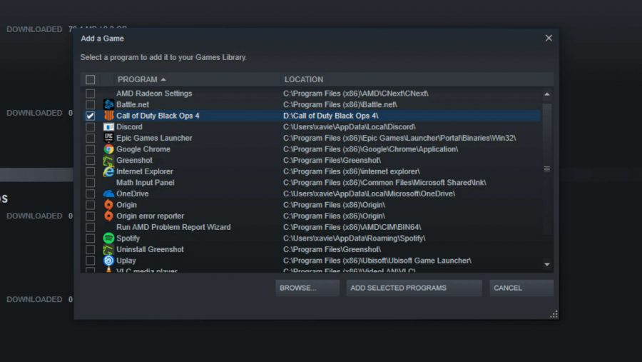 Black Ops 4 Steam find .exe file