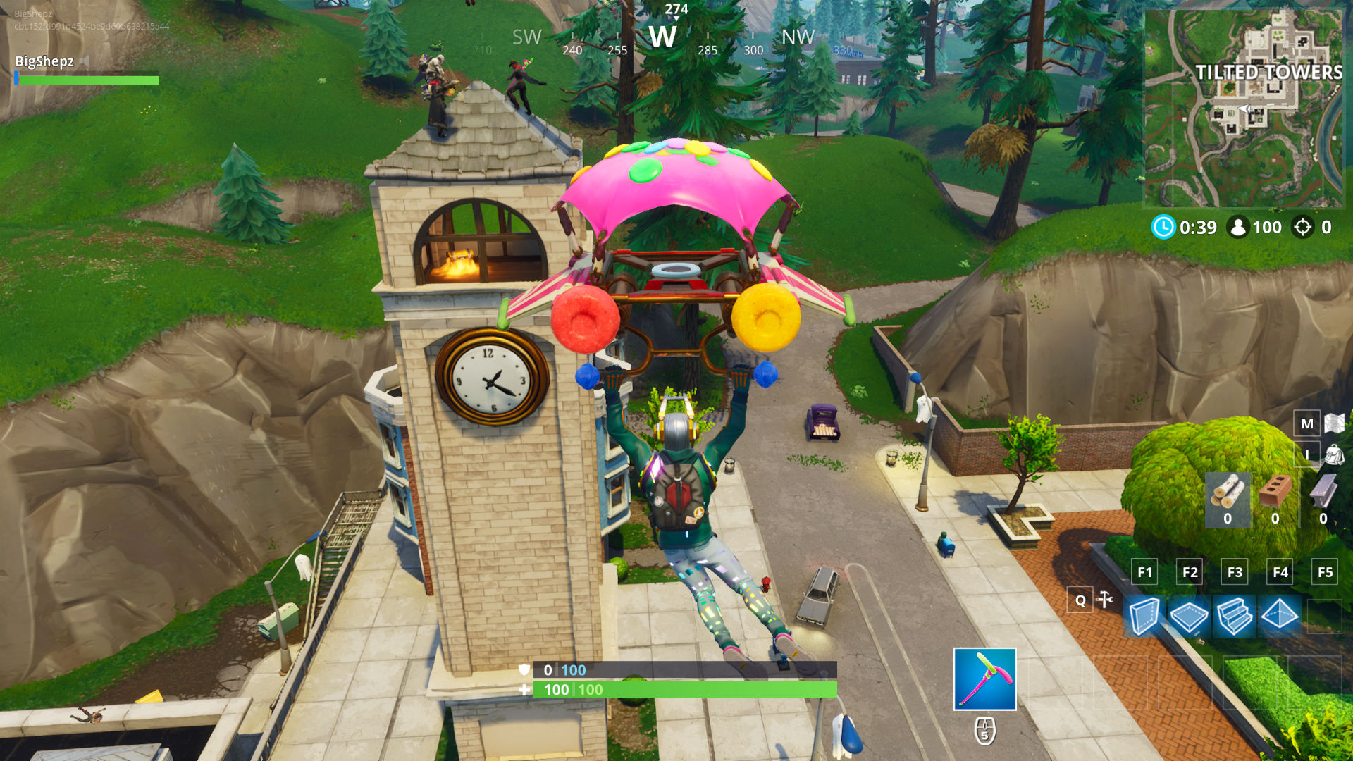 Fortnite: where to dance on top of a Clock Tower, Pink ... - 1920 x 1080 jpeg 448kB