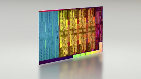 Intel Core i9 9900K 3D die shot