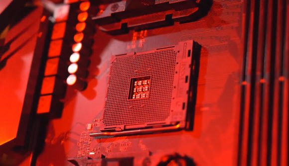 AMD AM4 motherboard socket