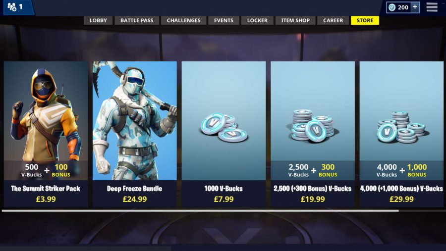 Fortnite V-Bucks: what they are, how much do they cost ... - 900 x 507 jpeg 64kB