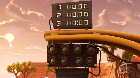 Fortnite vehicle timed trials locations