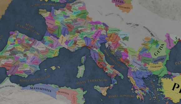 Imperator: Rome map