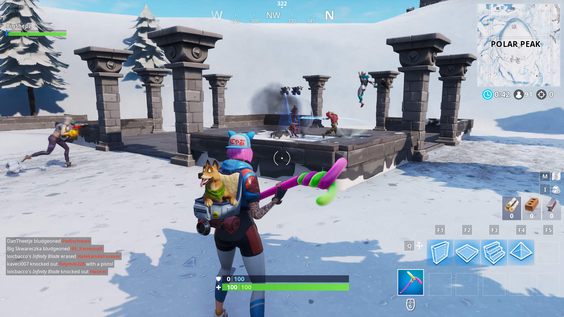 Where To Find The Fortnite Infinity Blade Pcgamesn - fortnite infinity blade location