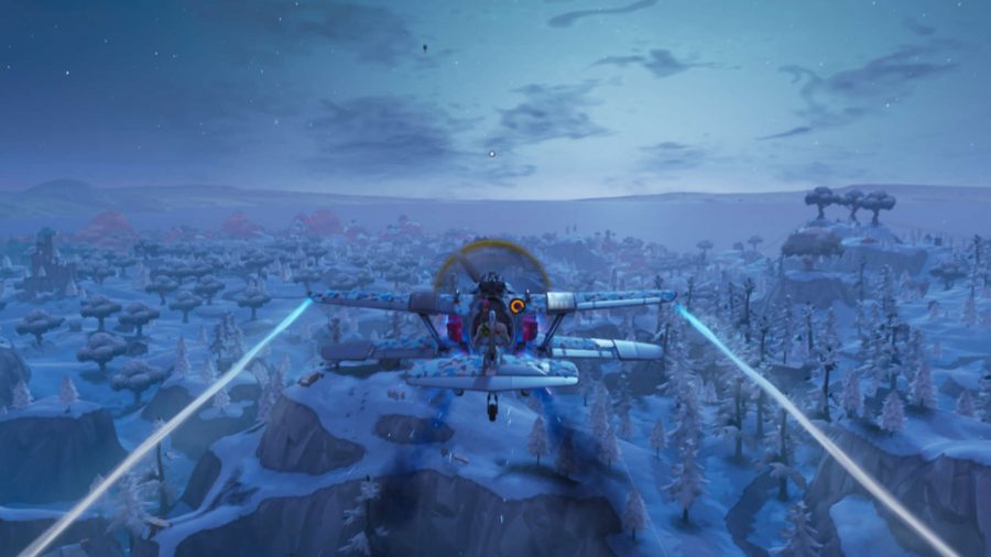 fortnite plane timed trials locations where to complete three timed trials with the x 4 stormwing plane week 9 challenges guide - challenge 4 fortnite location