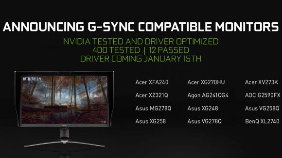 Nvidia GSync Compatible