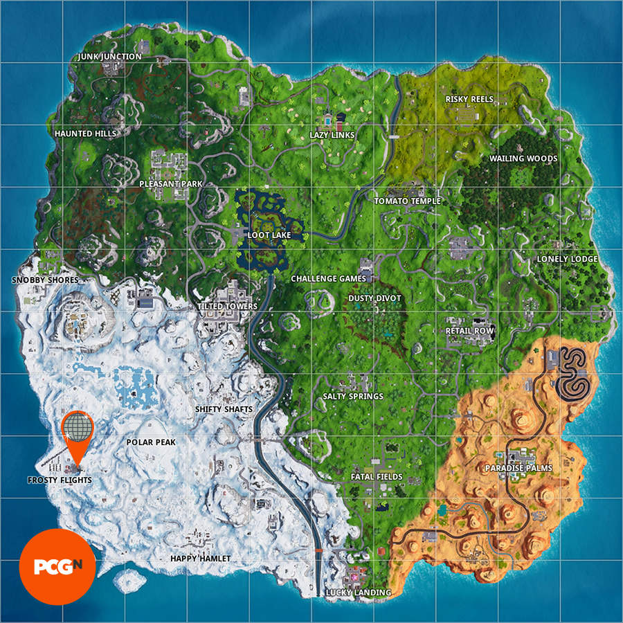 Collection 95+ Images where is the air traffic control tower in fortnite Superb