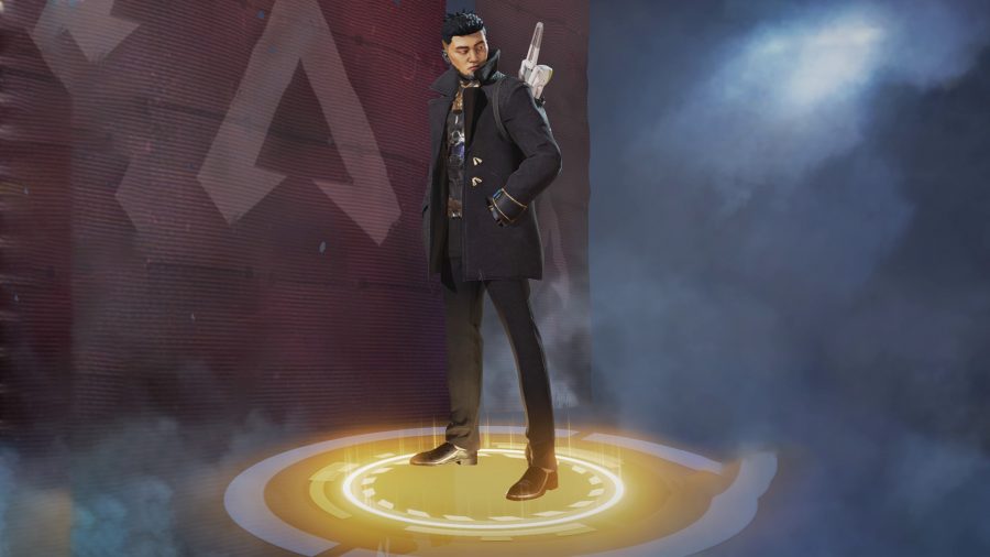 Crypto's The Hired Gun legendary skin in Apex Legends