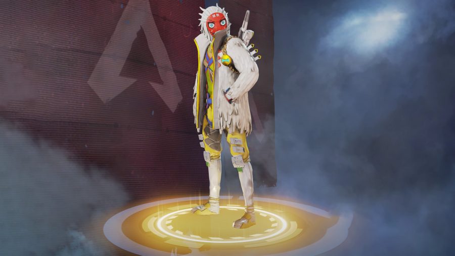Crypto's The Masked Dancer legendary skin in Apex Legends