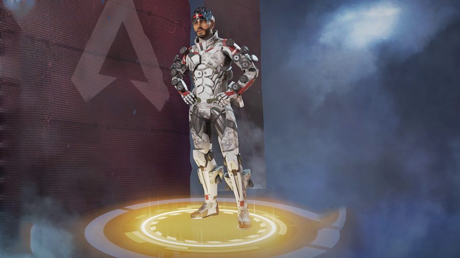 Mirage's Ghost Machine legendary skin in Apex Legends