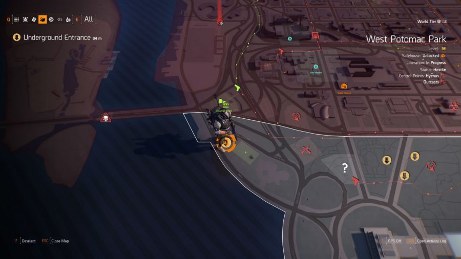 the division 2 hyena keys locations