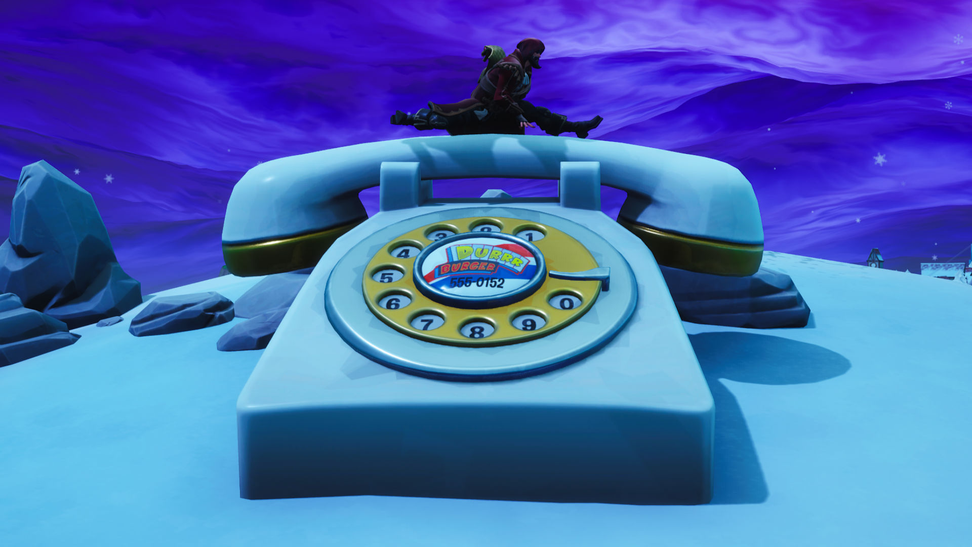 Fortnite Dial Durr Burger Number Fatal Fields Telephone Location Guide Pcgamesn
