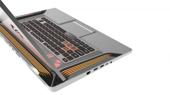 Prototype Asus ROG gaming laptop