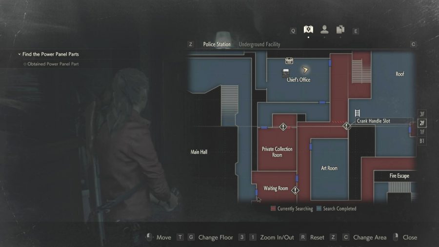 Resident Evil 2 map