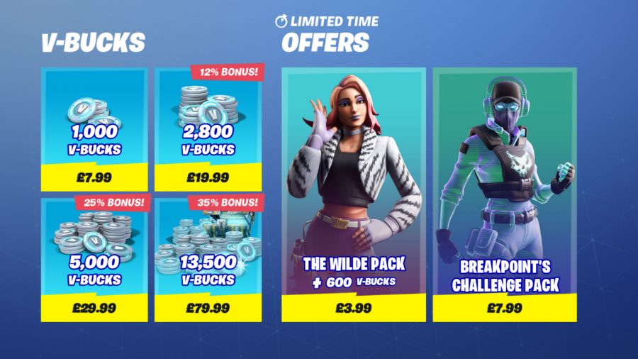 Fortnite V-Bucks: what they are, how much do they cost ... - 900 x 506 jpeg 78kB