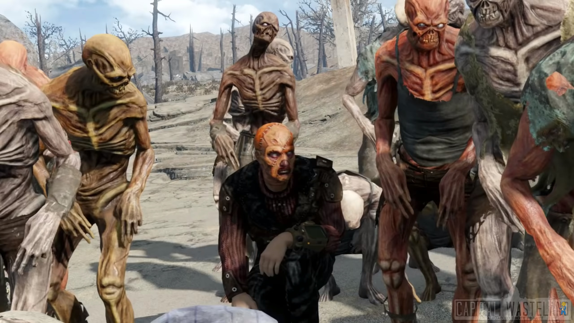 Feral ghouls invade DC in this trailer for the Fallout 4 mod. 