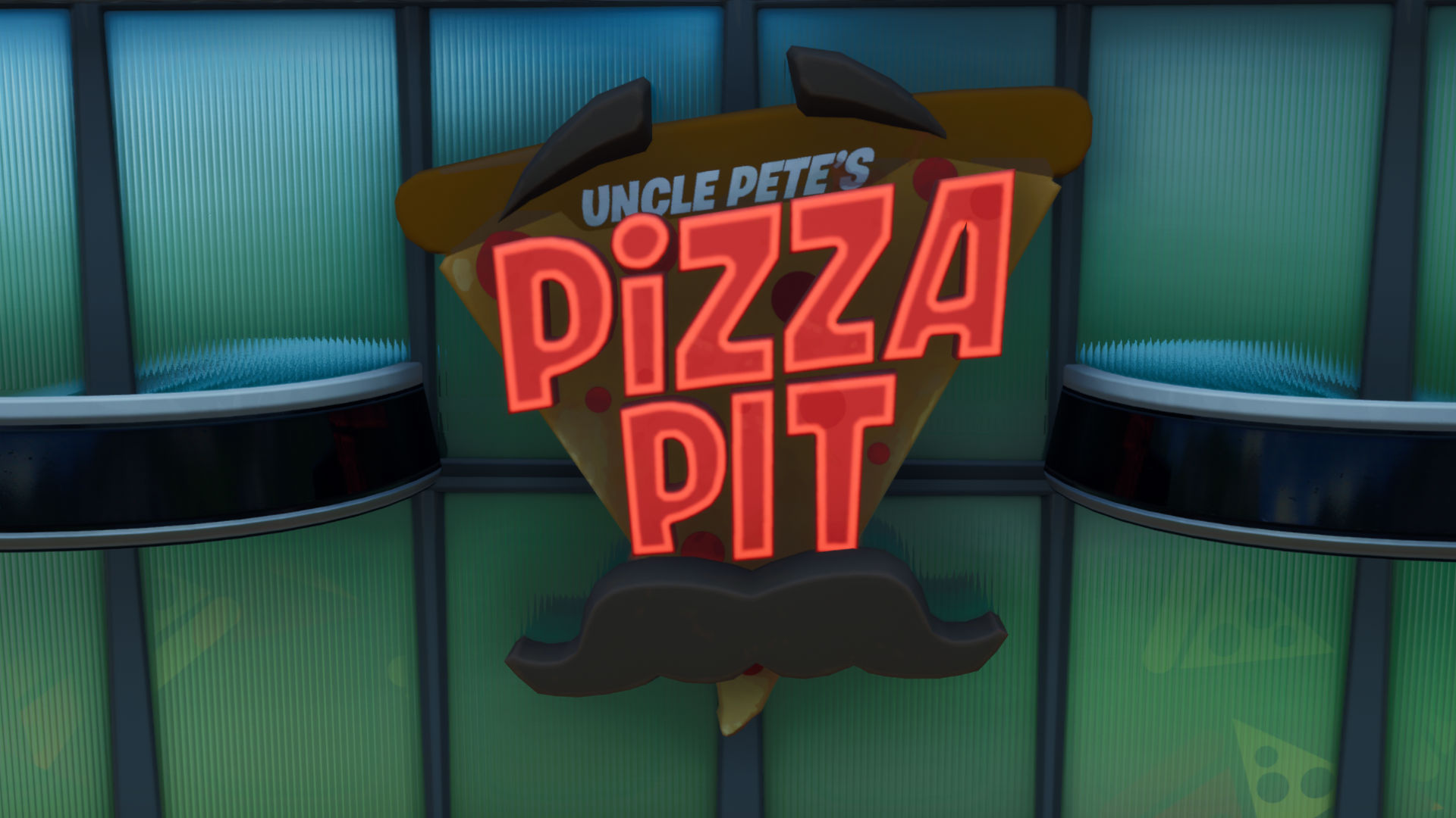 Fortnite Fortbyte 59 Use Durrr Emoji Inside Pizza Pit Restaurant Pcgamesn