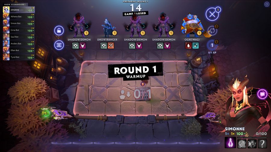 Dota Underlords, one of the best Autobattlers on PC