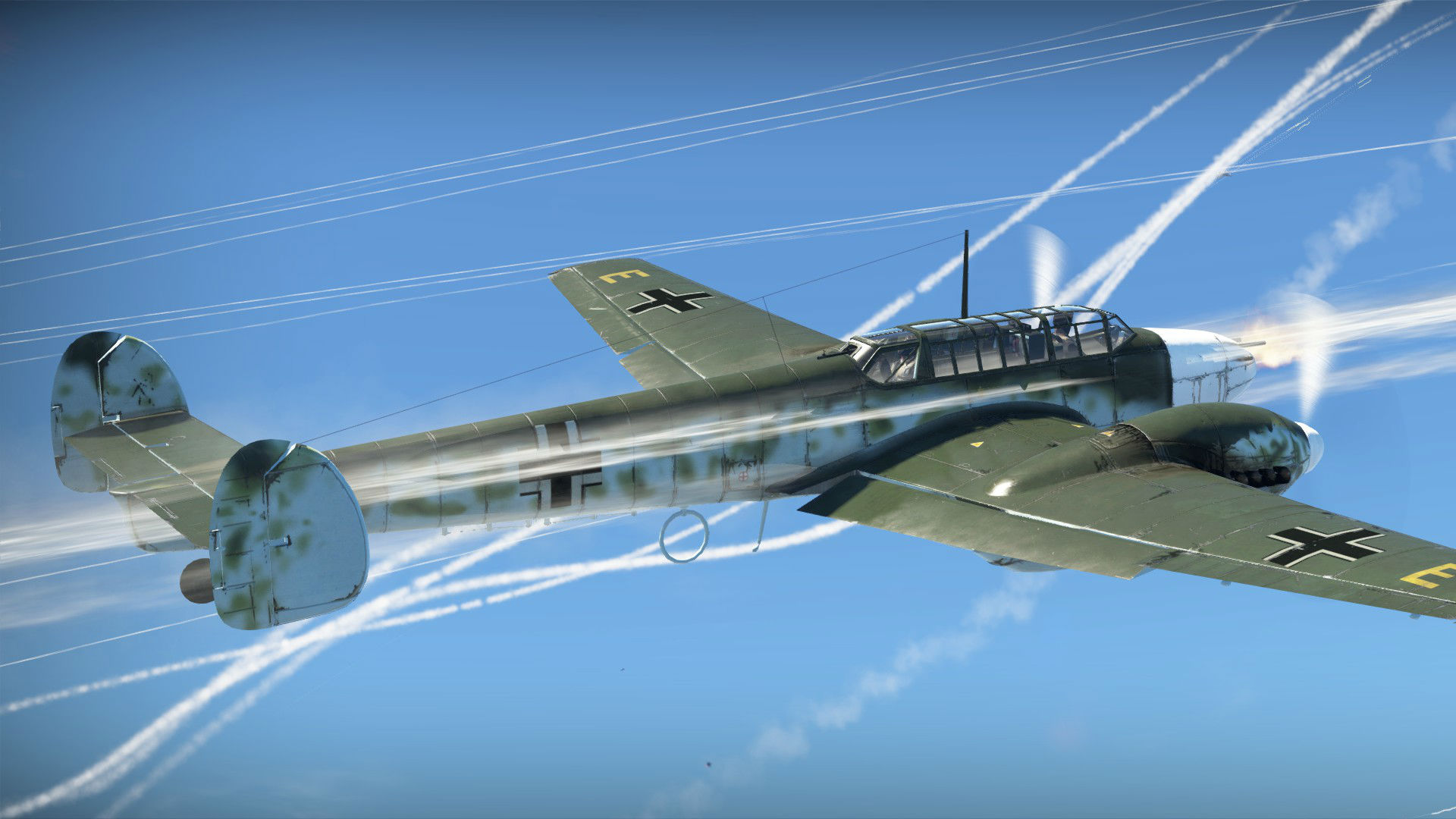War Thunder BF 110 c4