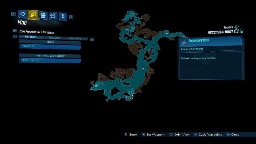 borderlands-3-legendary-hunt-skrakk-map