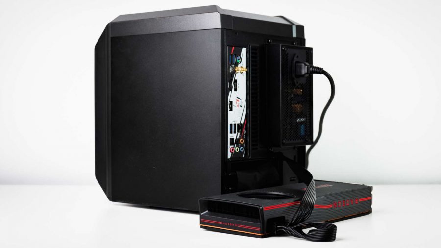 Jury-rigged AMD RX 5700 XT