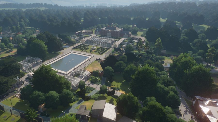 Goodwin House, a career zoo in Planet Zoo