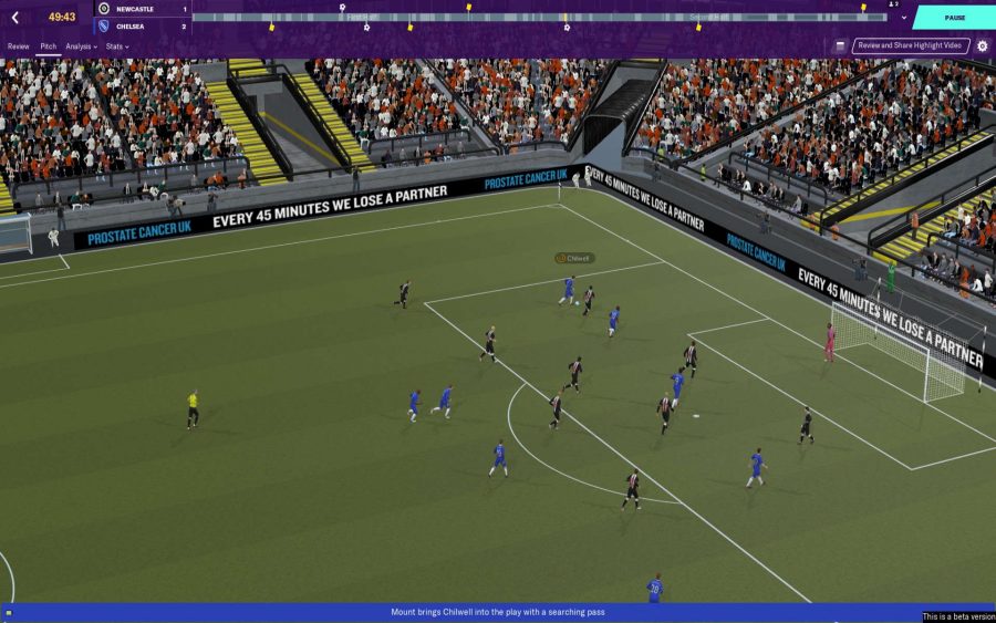 Football Manager 2020 match engine