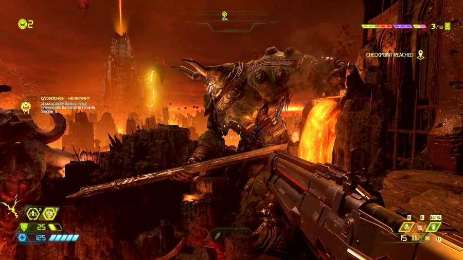 Doom Eternal's levels are much more vertical
