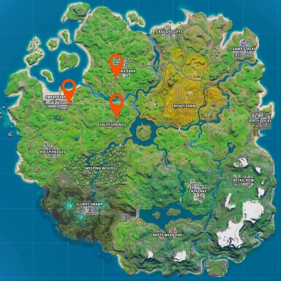Here's where you can find the bus stops in Fortnite