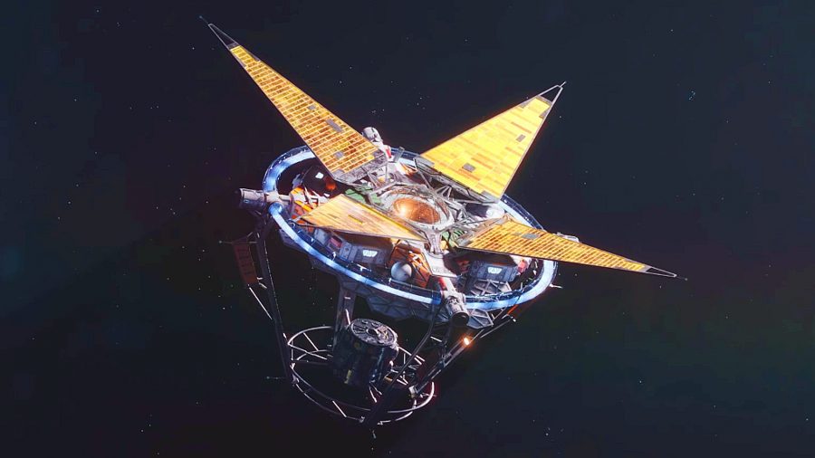 Fecha de lanzamiento de Starfield: una estación espacial cuelga en el espacio