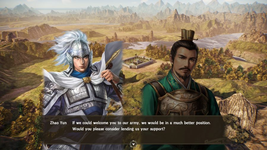 Zhao Yun meets another character