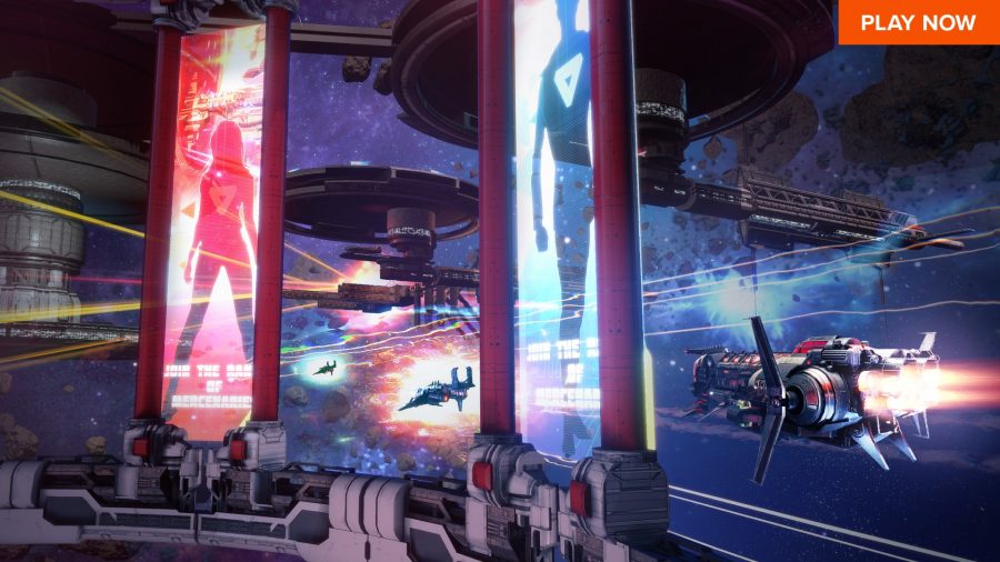 Star Conflict, en iyi ücretsiz PC oyunlarından biridir ve it dalaşlarında uzay gemilerini uçurmanızı sağlar.