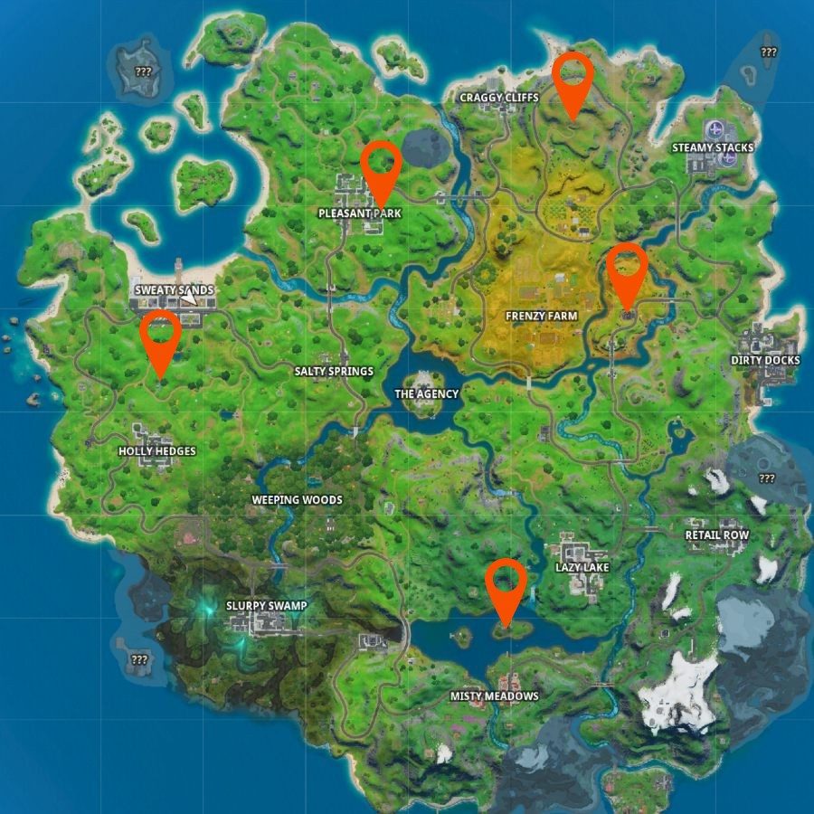 Fortnite shadow safe house map
