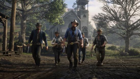 A gang in Red Dead Redemption 2