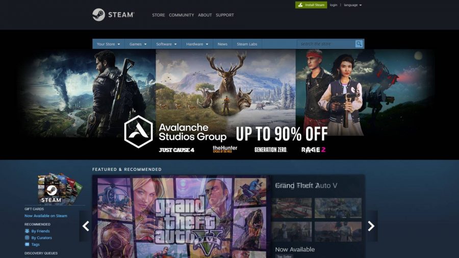 Steam-store-getting-games